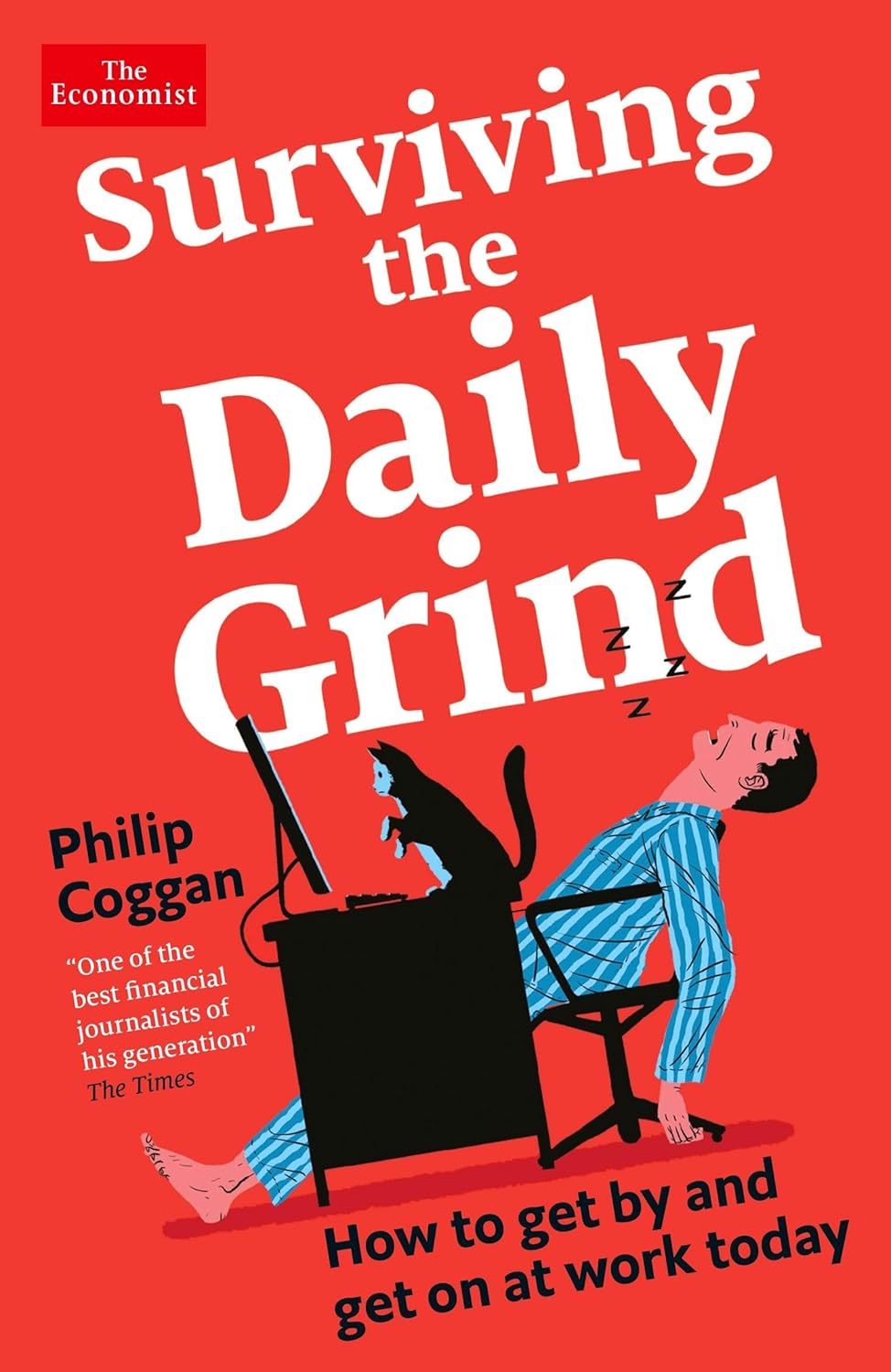 《Surviving the Daily Grind》封面,作者Philip Coggan